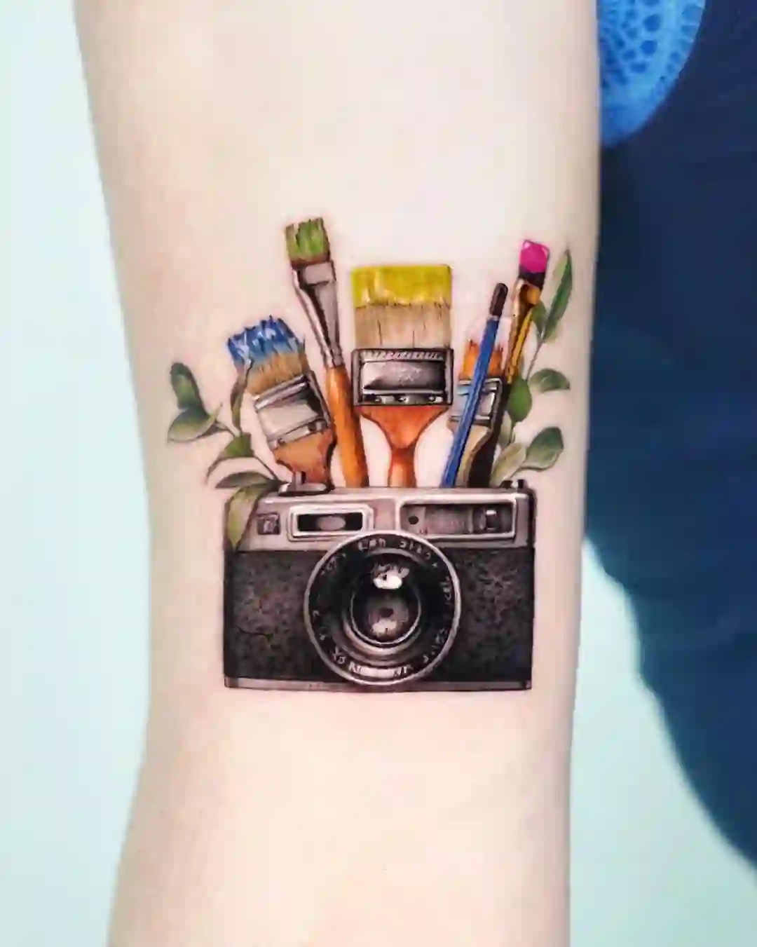 Read more about the article Camera Tattoos : Ideas and Meanings of Camera tattoos
