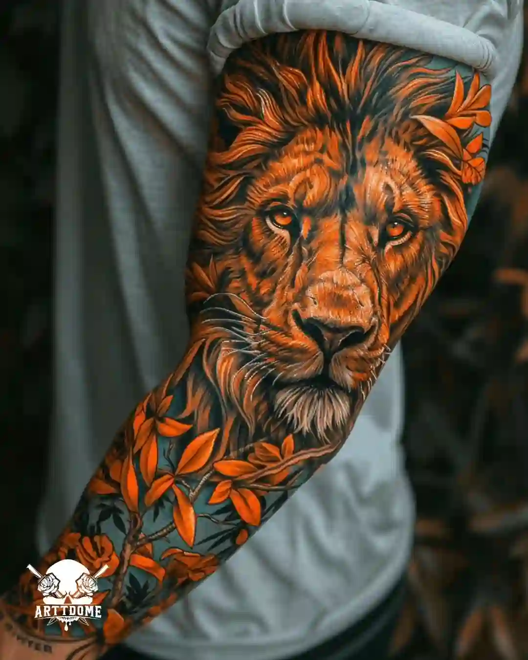 Read more about the article Roaring Ink: Exploring the Meaning and Designs of Lion Tattoos